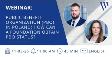 Public Benefit Organization (PBO) in Poland: How Can a Foundation Obtain PBO Status? - Woźniak Legal